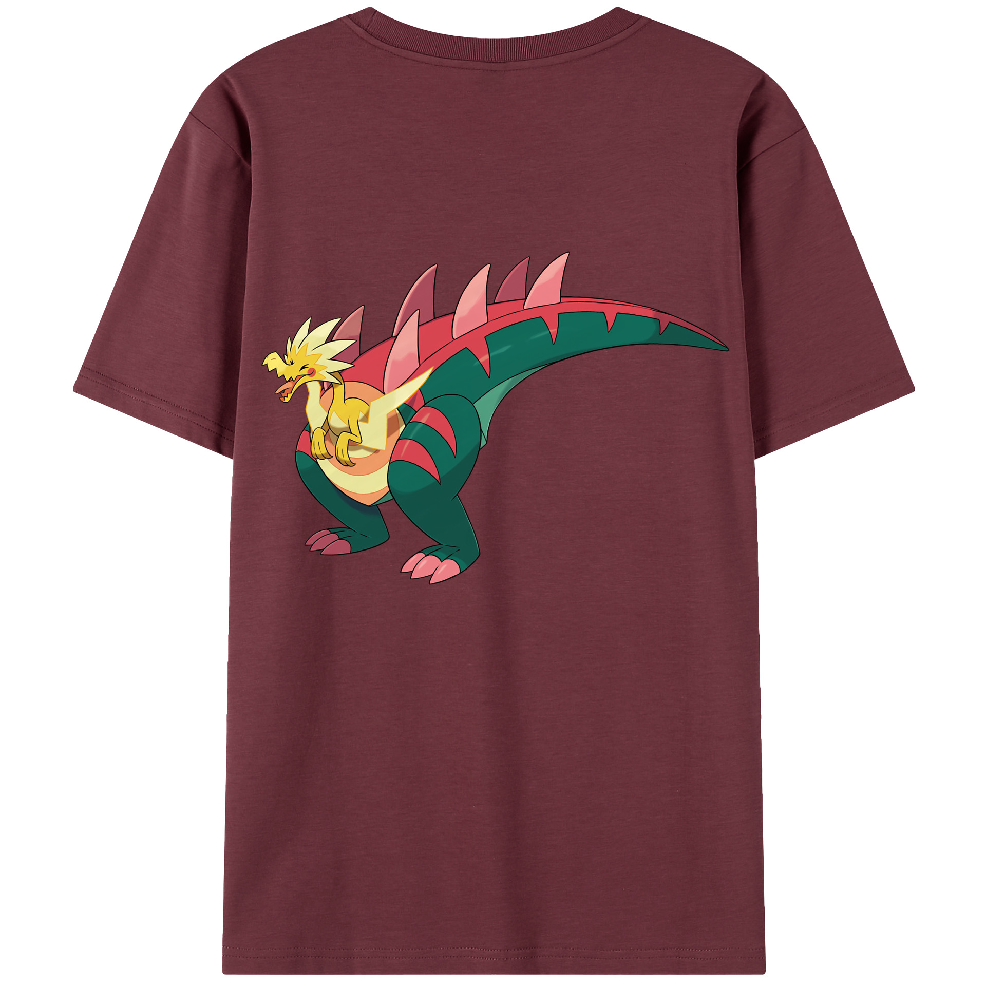 （画像用） ポケットモンスター Pokémon 綿100％半袖Tシャツ（背面プリント）